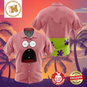 Patrick Star Spongebob Squarepants Nickelodeon Summer 2024 Hawaiian Shirt For Family