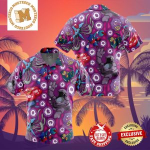 Poison Type Pokemon Pokemon Summer 2024 Hawaiian Shirt For Family