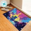 Pokemom Bulbasaur Adorable Water Color Style Gift For Fan Pokemon Doormat