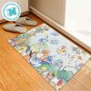 Pokemon Collection Of Satoshi And Kasumi Gift For Fan Pokemon Doormat