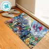 Pokemon Frolic On The Beach Cute Gift For Fan Pokemon Doormat