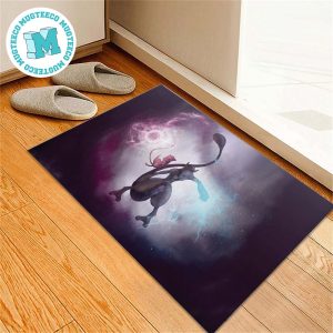 Pokemon Mew And MewTwo Are The Perfect Combination For House Decor Doormat