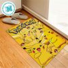 Pokemon Pikachu x Demon Slayer For House Decor Doormat