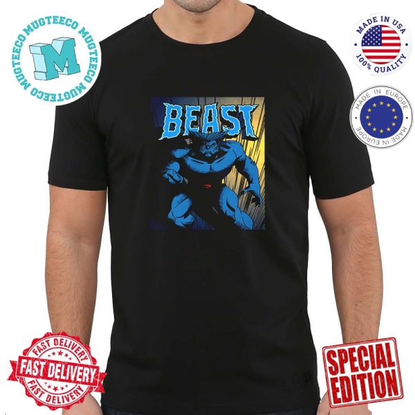 Poster Beast Promotional Art For X-Men 97 Premium T-Shirt