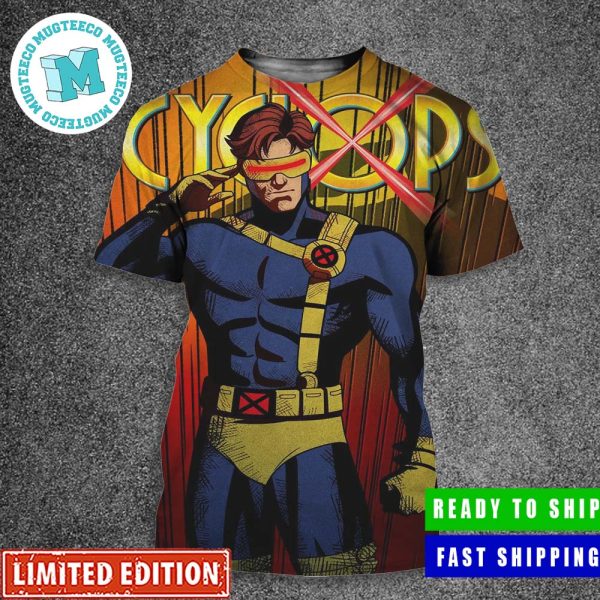 Poster Cyclops Promotional Art For X-Men 97 All Over Print Shirt