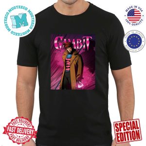 Poster Gambit Promotional Art For X-Men 97 Premium T-Shirt