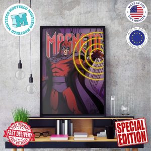Poster Magneto Promotional Art For X-Men 97 Poster Canvas For Home Decorations