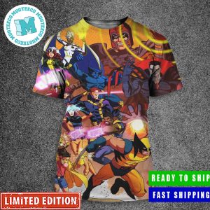 Poster Promotional Art For X-Men 97 All Over Print Shirt