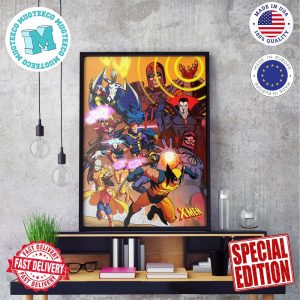 Poster Promotional Art For X-Men 97 Poster Canvas For Home Decorations