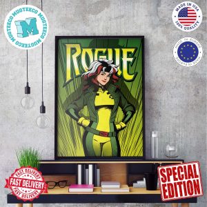 Poster Rogue Promotional Art For X-Men 97 Poster Canvas For Home Decorations