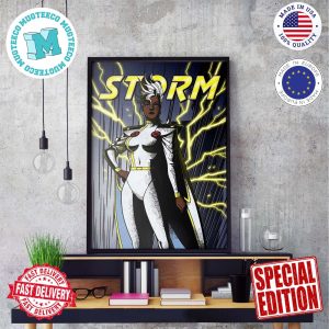 Poster Storm Promotional Art For X-Men 97 Poster Canvas For Home Decorations