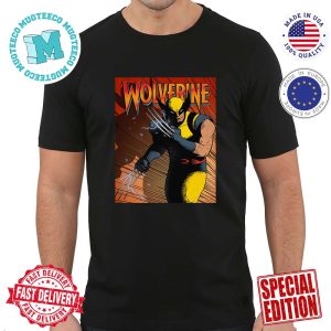 Poster Wolverine Promotional Art For X-Men 97 Premium T-Shirt