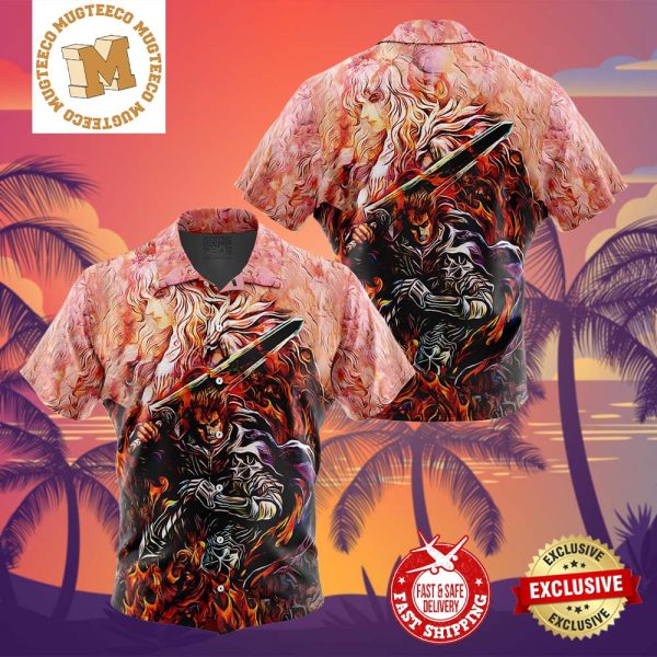 Quest Of Guts Berserk Summer 2024 Hawaiian Shirt For Family