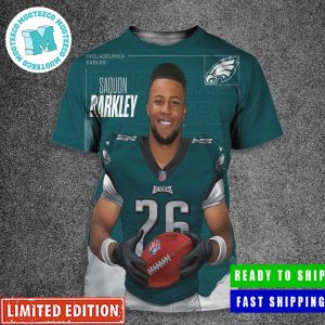 Saquon Barkley Agrees To Deal With Philadelphia Eagles All Over Print Shirt