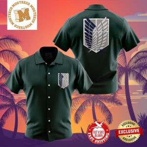 Scouting Regiment Attack On Titan Summer 2024 Hawaiian Shirt For Family