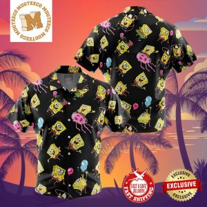Spongebob Mood Spongebob Squarepants Summer 2024 Hawaiian Shirt For Family