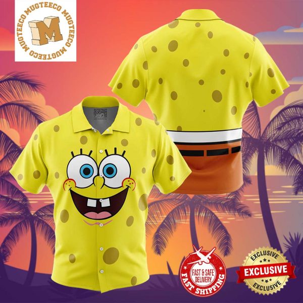 Spongebob Squarepants Nickelodeon Summer 2024 Hawaiian Shirt For Family