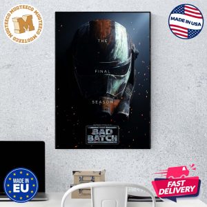 Star Wars The Bad Batch Season 3 Wall Decor Poster Canvas