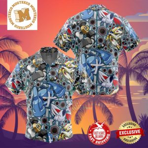 Steel Type Pokemon Pokemon Summer 2024 Hawaiian Shirt For Family