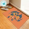 Team Pokemon Charizard Evolution Gift For Fan Pokemon Doormat