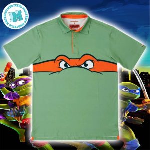 Teenage Mutant Ninja Turtles Michelangelo Summer Polo Shirt