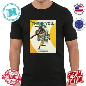 Thank You Aaron Jones 33 Has Contributed Green Bay Packers Premium T-Shirt