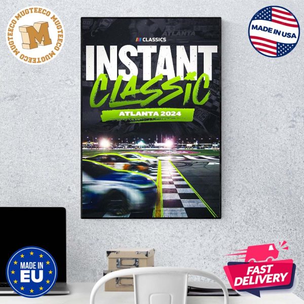 The 2024 Atlanta Race Available On The NASCAR Classics Library Home   The 2024 Atlanta Race Available On The NASCAR Classics Library Home Decor Poster Canvas 26687545 1 600x600 