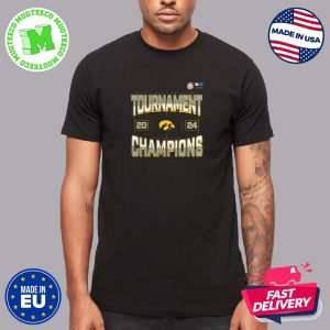 The Iowa Hawkeyes Brand Big Ten Tournament Championship Vintage T Shirt