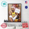 LeBron James The First Player To Ever Score 40K Points In NBA History Wall Decor Poster Canvas