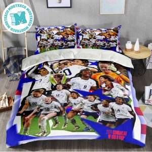 The US Women’s National Team Are Champions Of The Inaugural Concacaf W Gold Cup Bedding Set
