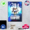 The USWNT Win The First Ever Concacaf W Gold Cup Home Decor Poster Canvas