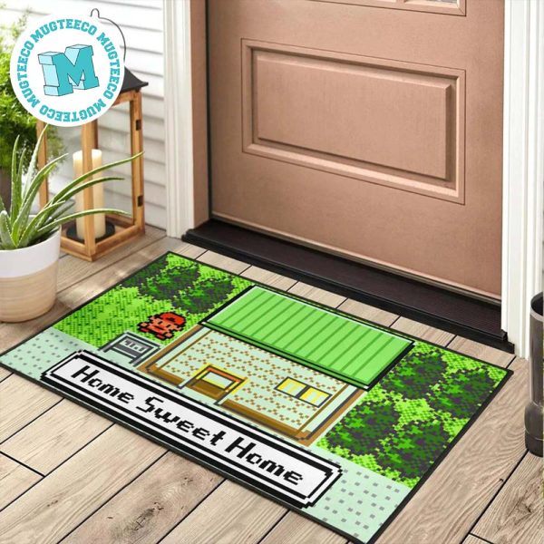 This Home Sweet Home Pokemon Is A Perfect Gift For Pokemon Fans Doormat