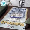 Congratulations USMNT Concacaf Nations League Final 2024 Champions Poster Rug Home Decor