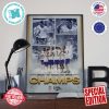 USMNT Concacaf Nations League Final 2024 Champions Wall Decor Poster Canvas
