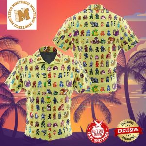 Ultimate Roster Super Smash Bros Summer 2024 Hawaiian Shirt For Family