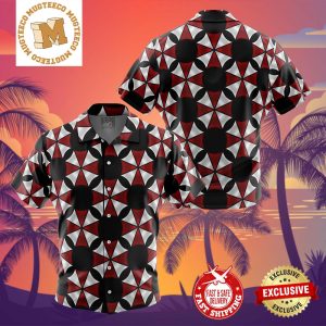 Umbrella Corporation Resident Evil Summer 2024 Hawaiian Shirt For Family