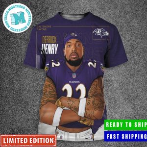 Welcome Derrick Henry To Baltimore Ravens All Over Print Shirt
