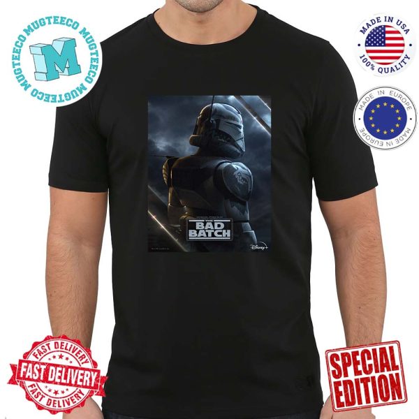 Wolffe Features New Character Poster For The Bad Batch Season 3 Premium T-Shirt