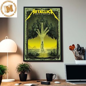 Metallica 72 Season Poster Series Feeding On The Wrath Of Man Decor Poster Canvas
