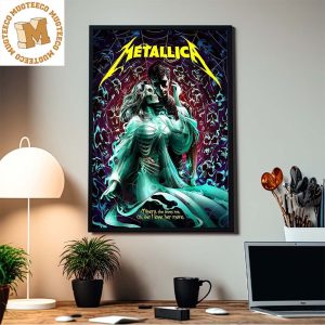 Metallica 72 Season Poster Series Misery She Loves Me Oh But I Love Her More Decor Poster Canvas