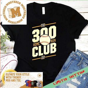 Pittsburgh Pirates Andrew McCutchen The 300 Home Run Club Baseball Shirt