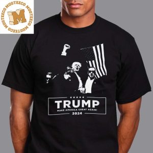 Donald Trump Make America Great Again 2024 Attempted assassination Unisex T-Shirt