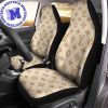 Louis Vuitton Black On Black Monogram Pattern Full Set Car Seat Cover