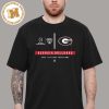 Allstate Sugar Bowl 2025 Georgia Bulldogs Helmet Tee College Bowl Playoff Semifinal On January 1st 2025 In New Orleans Unisex T-Shirt