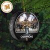 2023 NHL Stanley Cup Champions Vegas Golden Knights Team Celebration Puck Christmas Tree Decorations Ornament