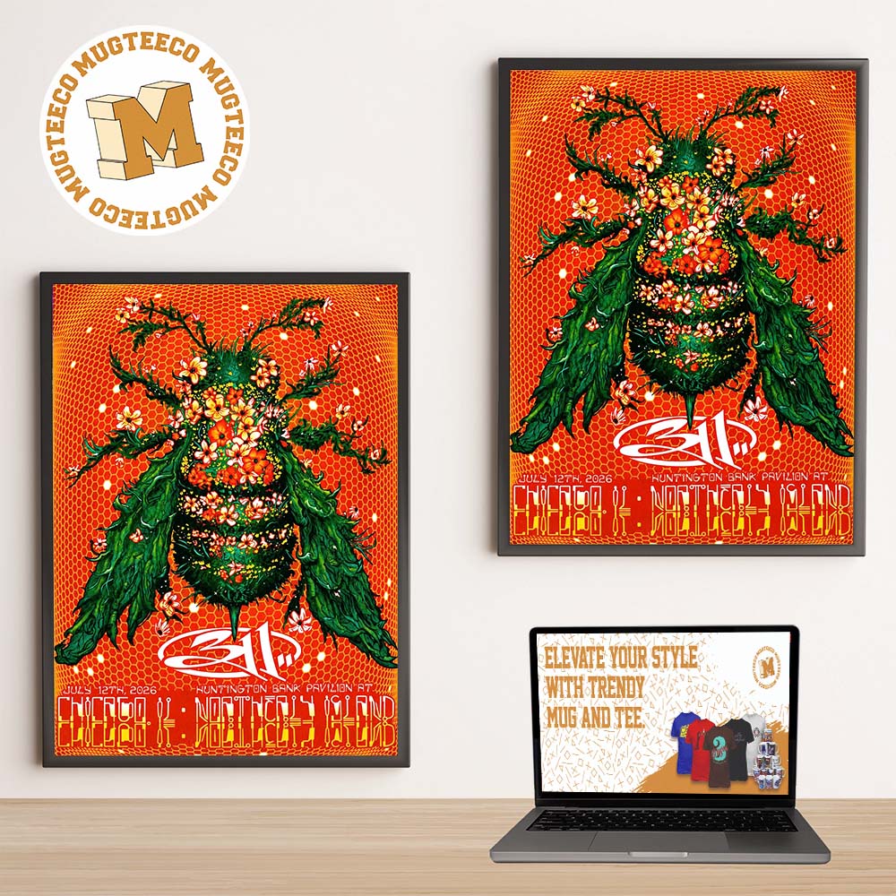 311 Chicago 2026 Event Poster At Huntington Bank Pavilion Northerly Island On July 12 2026 Home Decor Canvas 311 Chicago 2026 Event Poster At Huntington Bank Pavilion Northerly Island On July 12 2026 Home Decor Canvas