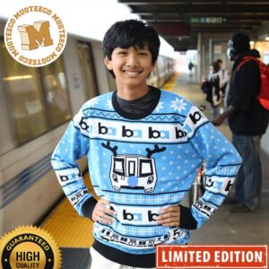 50th Anniversary BART Ugly Christmas Sweater