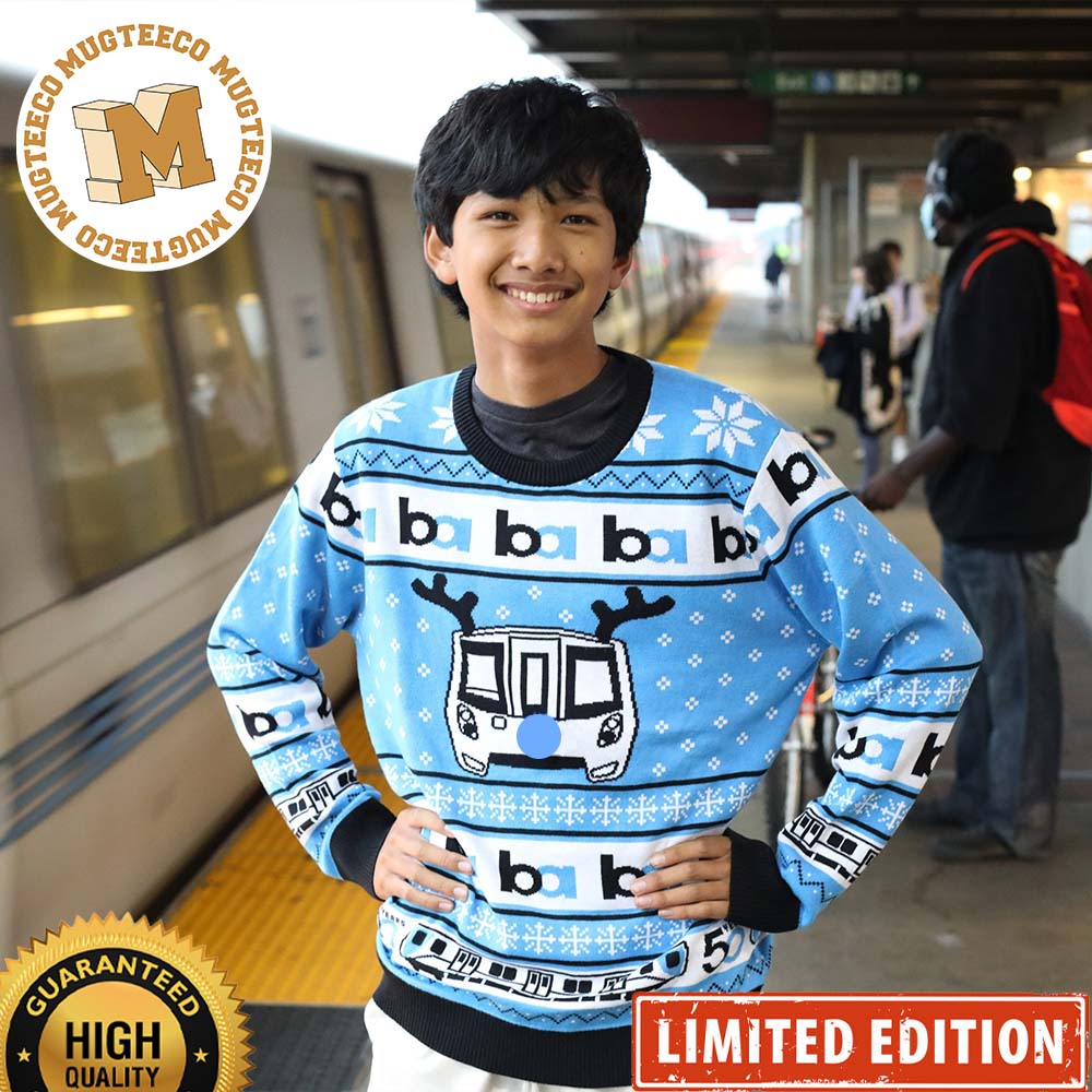 50th Anniversary BART Ugly Christmas Sweater 50th Anniversary BART Ugly Christmas Sweater