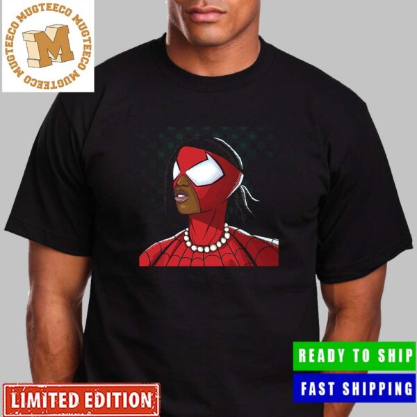 A$AP Rocky In Spider-Man Across The Spider-Verse Soundtrack Unisex T-Shirt A$AP Rocky In Spider-Man Across The Spider-Verse Soundtrack Unisex T-Shirt