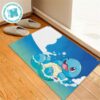 Adorable Eevee Evolution With Flower Cute Gift For Pokemon Fans Doormat Adorable Eevee Evolution With Flower Cute Gift For Pokemon Fans Doormat